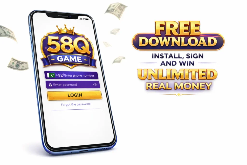 58Q Game free download and install to enjoy unlimited earnings