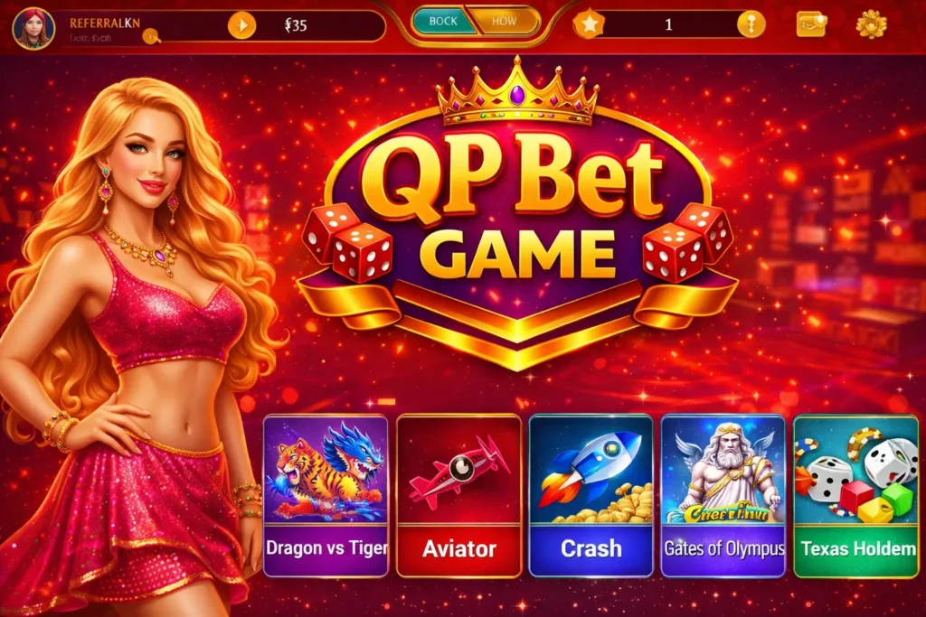 QP Bet Game modern style casino games