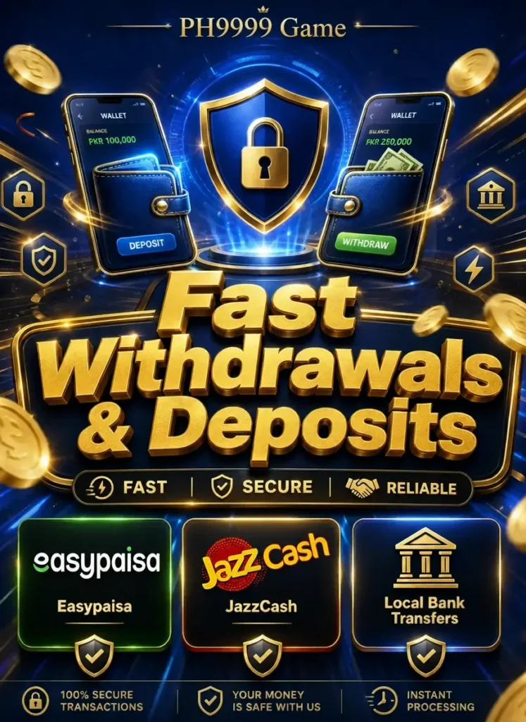 PH9999 Game Fast Withdrawals and Deposits