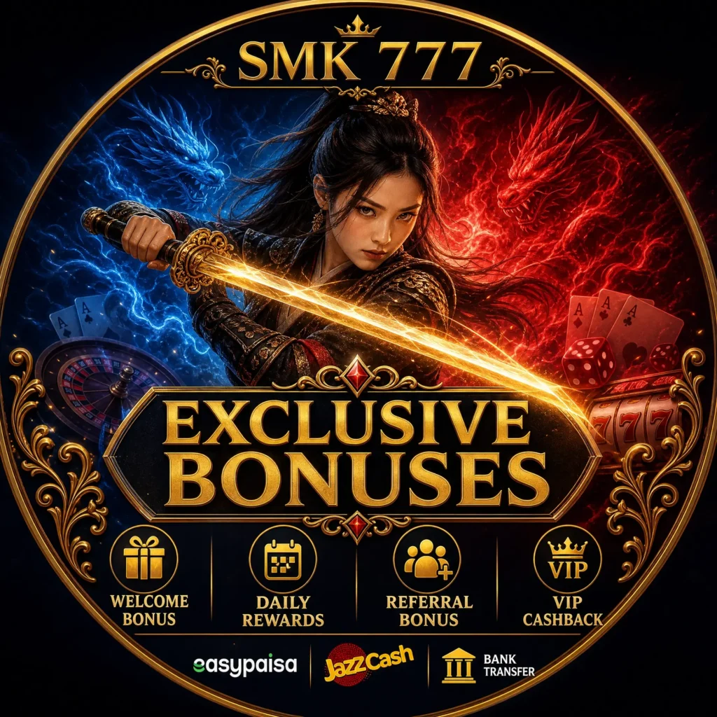 SMK 777 Game Exclusive Bonuses and Payment Methods